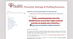 Desktop Screenshot of marriagepreparationonline.com