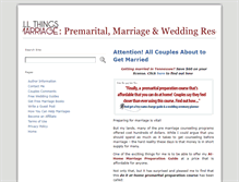 Tablet Screenshot of marriagepreparationonline.com